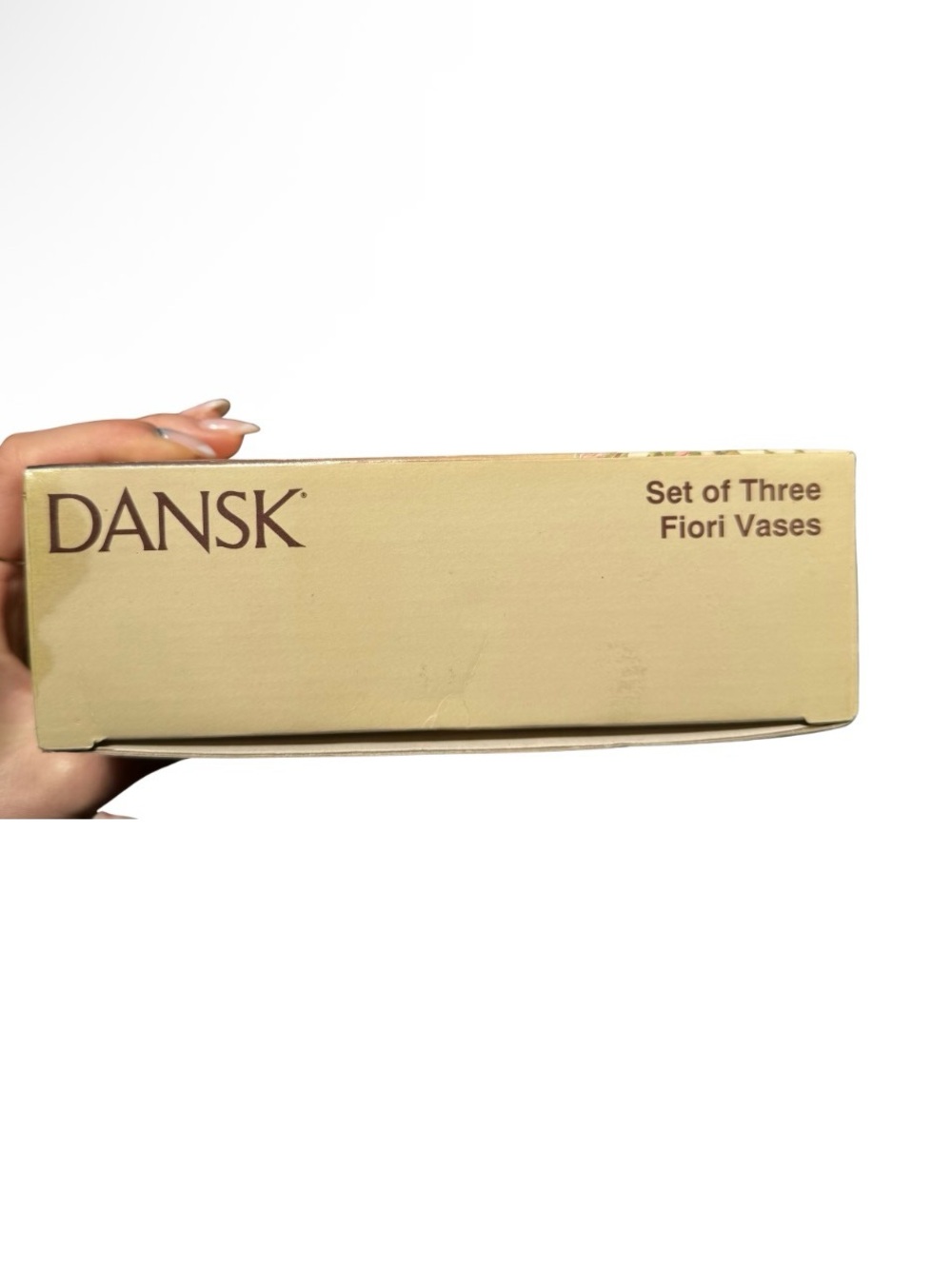 Dansk VINTAGE Set of Three Glass Fiori Vases | BNIB | Original Packaging - Picture 3 of 6